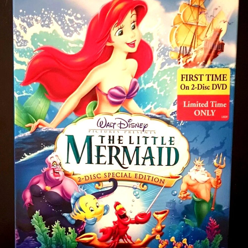 The Little Mermaid DVD (Two-Disc Platinum Edition) N MINT L@@K!!